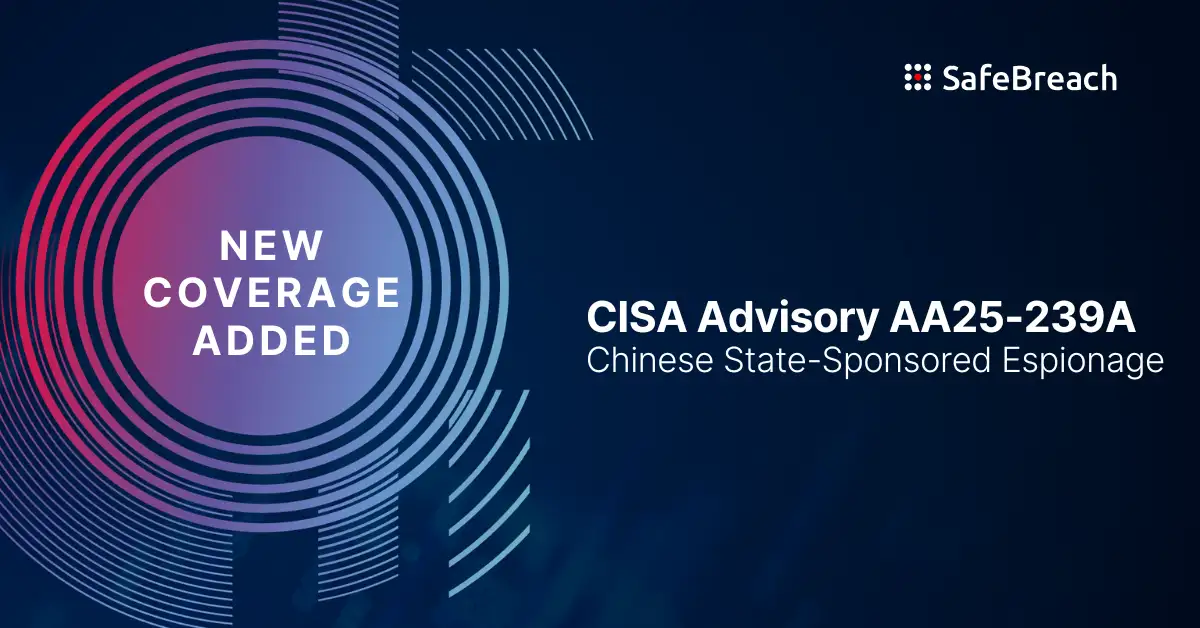 Chinese State-Sponsored Espionage-