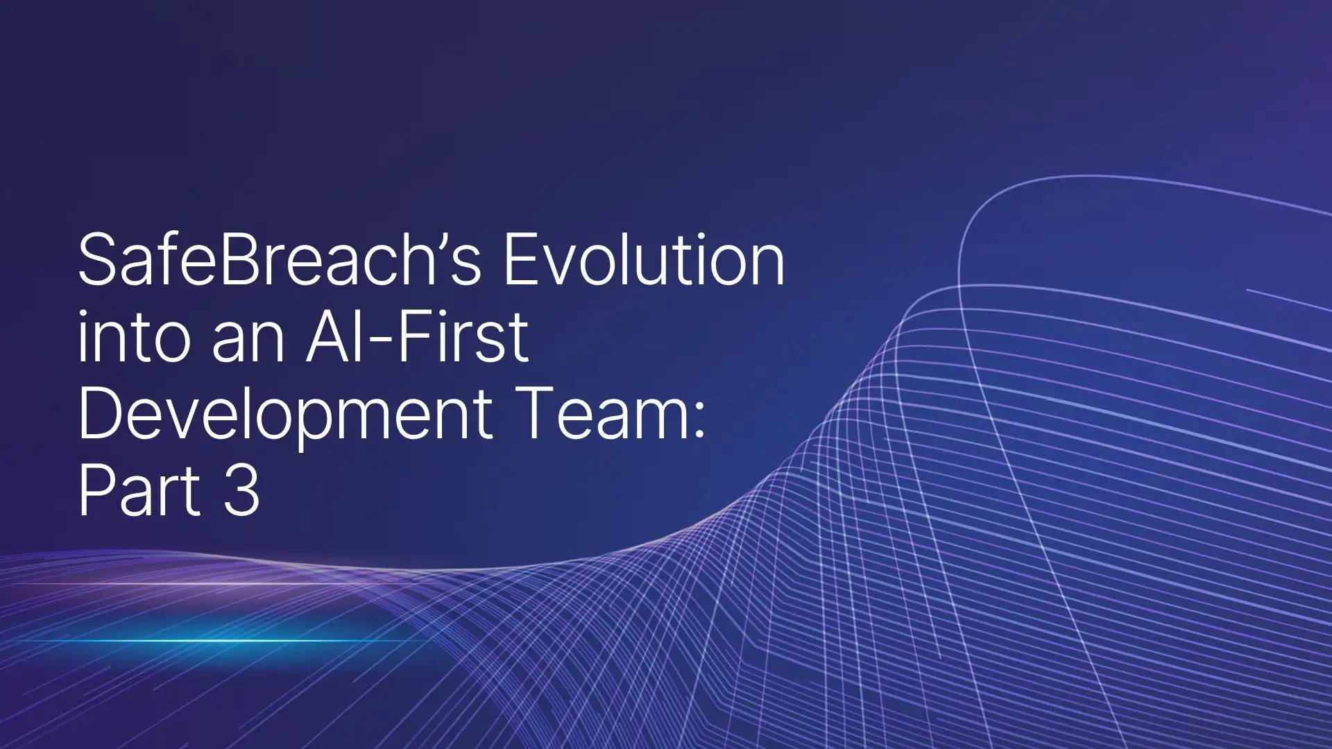 AI first code control